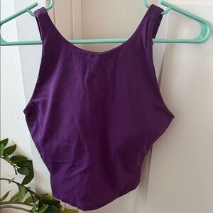 Lululemon Athletica Align High Neck Tank | Dramatic Magenta | Size 8